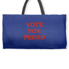 vote for pedro ringer t shirt napoleon dynamite ninja skills Weekender Totes