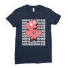 oh my god pig Ladies Fitted T-Shirt