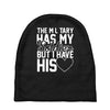 military has my soldier i have his heart Baby Beanies