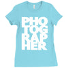 photographer Ladies Fitted T-Shirt