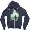 the adventure begins Zipper Hoodie