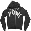 pow as worn Zipper Hoodie
