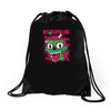 monster tees Drawstring Bags
