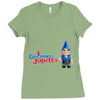 Sherlock Gnomes Ladies Fitted T-Shirt