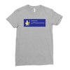 dayman ahhhhh Ladies Fitted T-Shirt