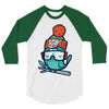 net 3/4 Sleeve Shirt