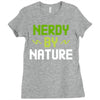nerdy by nature Ladies Fitted T-Shirt