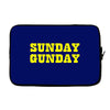 sunday gunday Laptop sleeve
