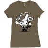 wake &amp; sake Ladies Fitted T-Shirt