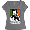 mcgregor the notorious ireland Women's Triblend Scoop T-shirt