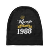 kings are born in 1988 Baby Beanies