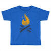 camp &amp; bonfire Toddler T-shirt