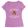 she's beauty she' grace t shirt chicken farm Women's Triblend Scoop T-shirt