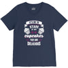 baking   it's ok to stare at my cupcakes V-Neck Tee