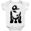 r2 d2 on endor Baby Bodysuit