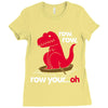 row your oh Ladies Fitted T-Shirt