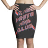 rad white and blue Pencil Skirts