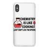 chemistry is like cooking iPhoneX