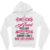 They Call Me Aunt Partner in Crime Zipper Hoodie
