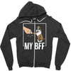 my bff Zipper Hoodie
