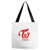 THIS TWICE Tote Bags