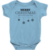 merry christmas and happy new year Baby Bodysuit