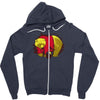the real pooh Zipper Hoodie