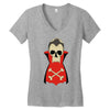 dracula (2) Women's V-Neck T-Shirt