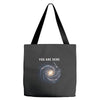 You are Here Tote Bags