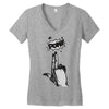 pow Women's V-Neck T-Shirt