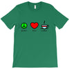 peace love coffee (2) T-Shirt