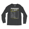 January Girl Facts Aquarius Long Sleeve Shirts