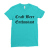 craft beer Ladies Fitted T-Shirt