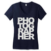 photographer Women's V-Neck T-Shirt