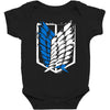 wings of freedom Baby Bodysuit