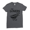 the losers club derry me est. 1958 boat Ladies Fitted T-Shirt
