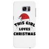 this girl loves christmas Samsung Galaxy S7 Edge