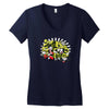 let's rock Women's V-Neck T-Shirt