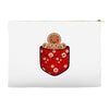 christmas cookie pocket Accessory Pouches