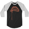 vampire lips 3/4 Sleeve Shirt