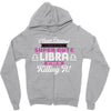 i never dreamed i'd grow up to be a super cute libra but here i am kil Zipper Hoodie