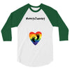 Worth The Wait Baby Foot 3/4 Sleeve Shirt