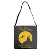 i drive a stick   halloween superpower Adjustable Strap Totes
