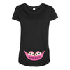 Two Peas In a Pod Twin Baby Girls Maternity Scoop Neck T-shirt