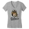 monkey cafe pilote Women's V-Neck T-Shirt