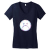 halographic sad boys Women's V-Neck T-Shirt