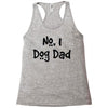 number one dog dad Racerback Tank