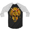 skull spartan 3/4 Sleeve Shirt