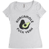 Guacamole Fuck Yeah Women's Triblend Scoop T-shirt