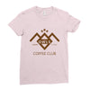 coffee club Ladies Fitted T-Shirt